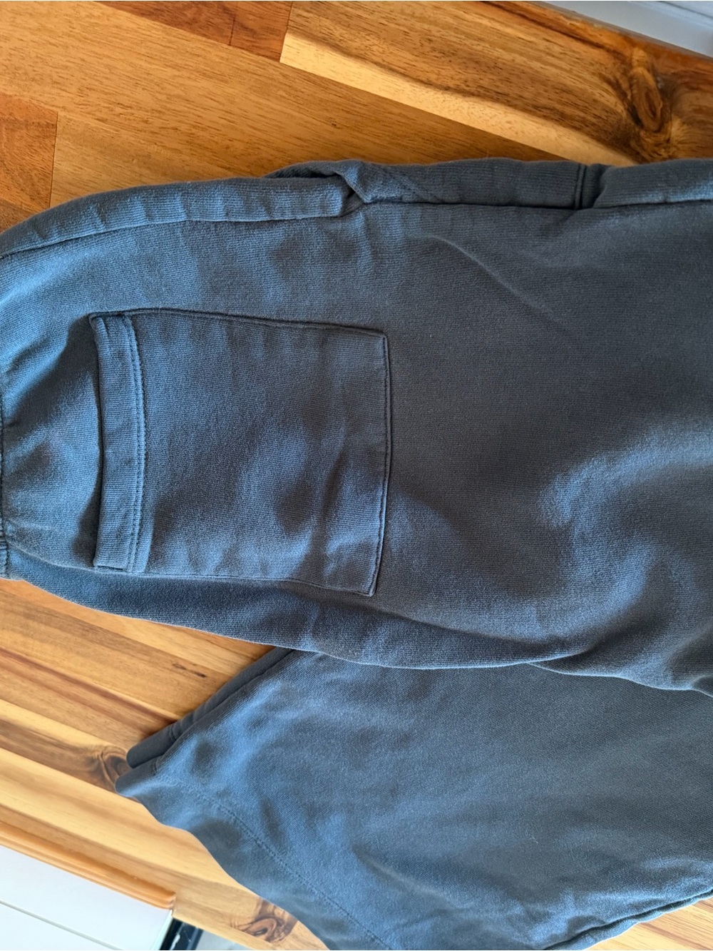 MATE Organic Fleece Wide Leg Pant - blue grey - Picture 9 of 16